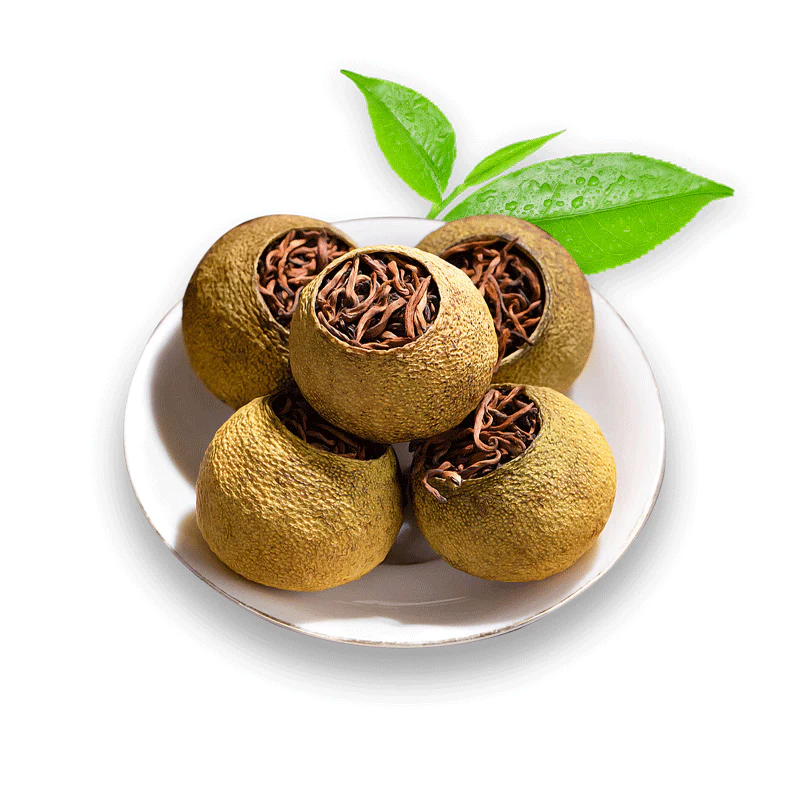 2020 Premium Xiao Qing Gan Tea (Pu Erh Stuffed Mini Tangerine)
